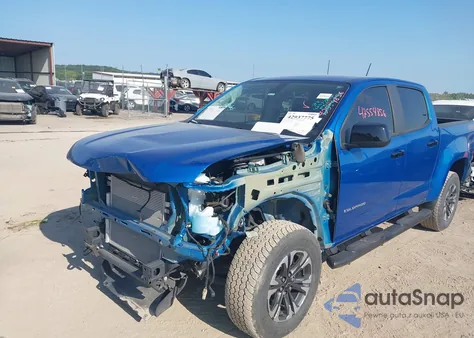 2022 Chevrolet Colorado 4Wd Short Box Z71 z USA, uszkodzony, nr VIN 1GCGTDEN8N1304213